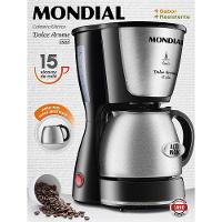 Cafeteira Elétrica Mondial Dolce Arome Thermo Inox C-34 15 Xícaras – Preta e Inox