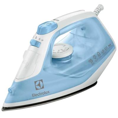 Ferro de Passar a Vapor Base Antiaderente com Spray Electrolux Easyline SIE60 Azul