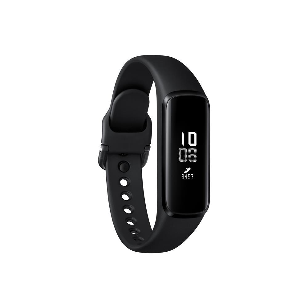 Galaxy Fit E Samsung Preto com Bluetooth, Sensor de Frequência Cardíaca e Resistência à água - 1