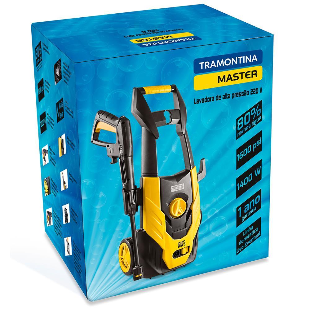 Lavadora de Alta Pressão Tramontina Master 1.400W - 1.600 Psi - 5