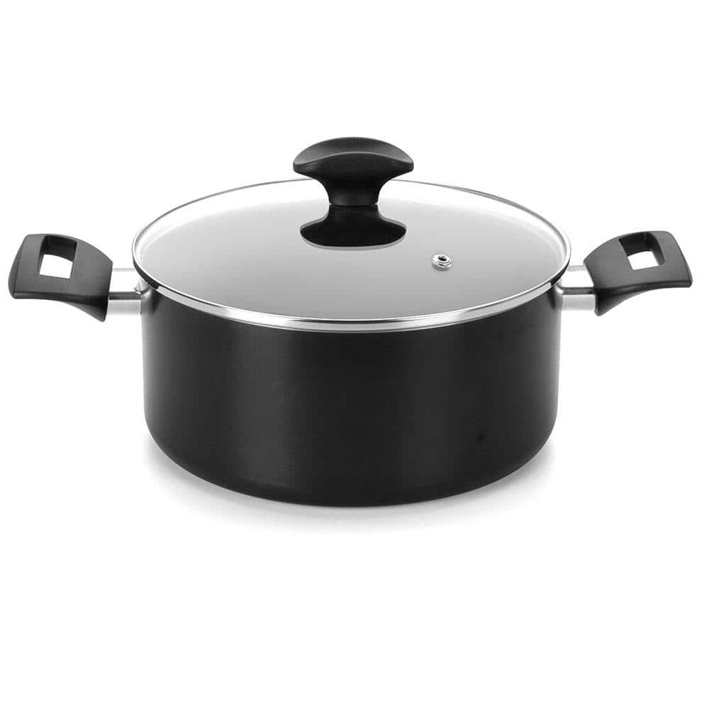 Caçarola Induct+ Multiflon com Antiaderente e Tampa de Vidro - 22cm - 1