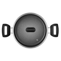 Caçarola Induct+ Multiflon com Antiaderente e Tampa de Vidro - 22cm