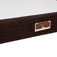 Base Box de Casal Castor Sellect P com Revestimento em Tecido Suede 40x138x188cm - Marrom - 3