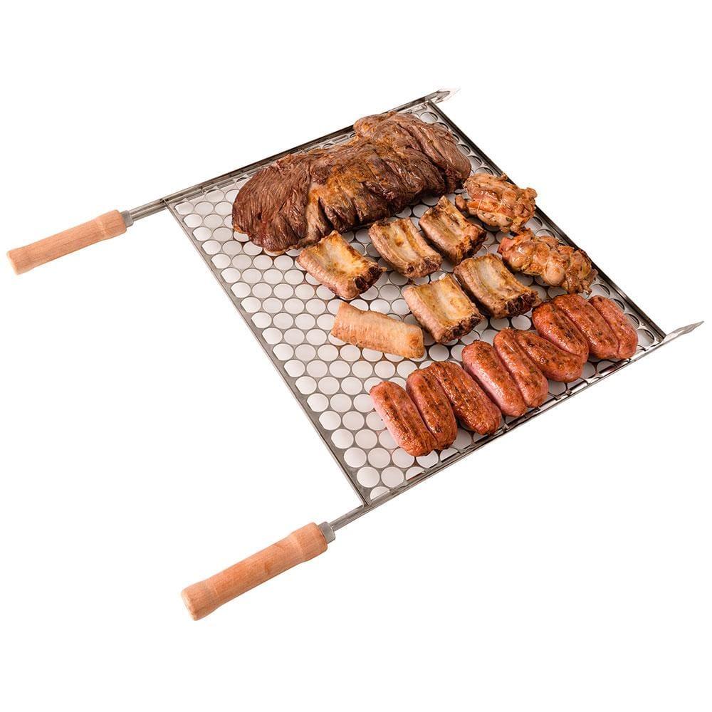 Grelha Moeda Utimil CR559 em Aço Inox - 38 x 48 cm - 2