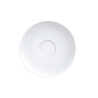 Conjunto com 6 Xícaras e Pires para Café Tramontina Paola em Porcelana Branca - 100 ml - 6