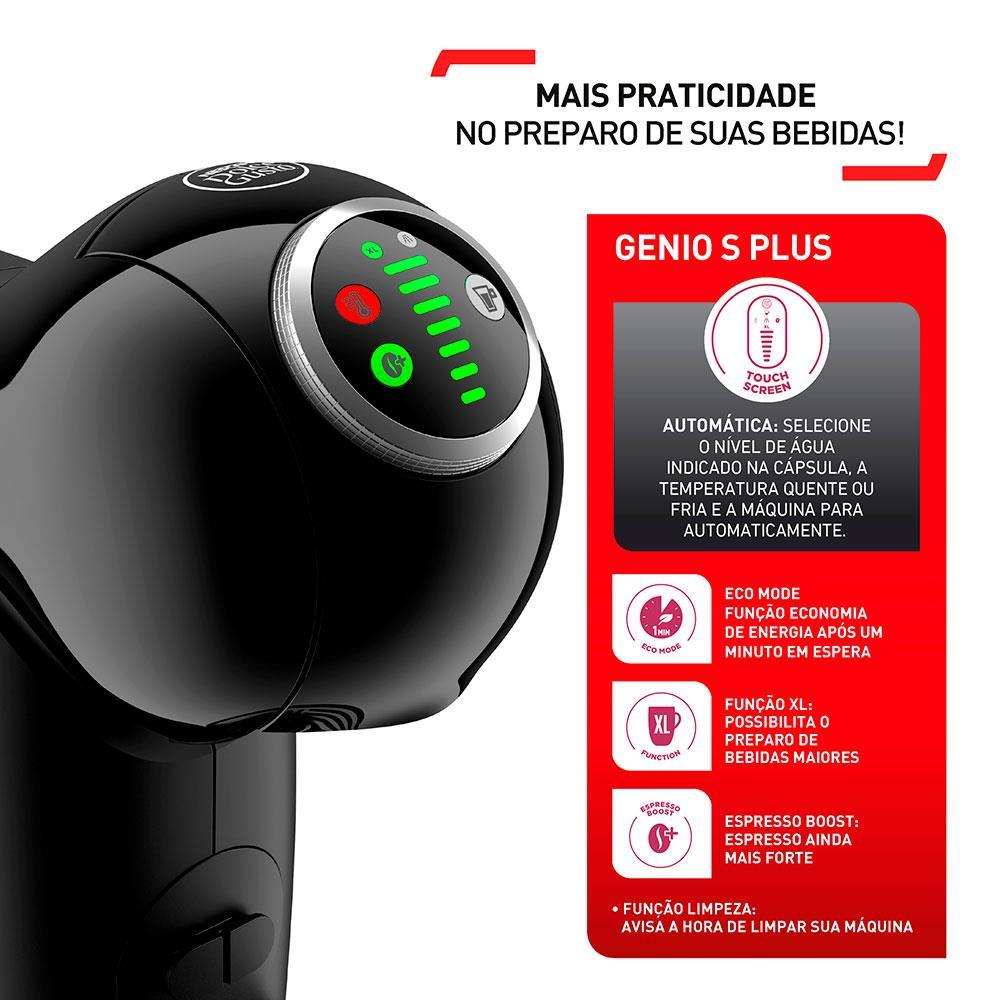 Cafeteira Expresso Arno Dolce Gusto Genio S Plus DGS2 - Preta - 2