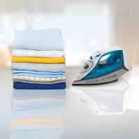 Ferro de Passar a Vapor Black Decker FX3060 com Base Antiaderente - Azul e Branco - 7