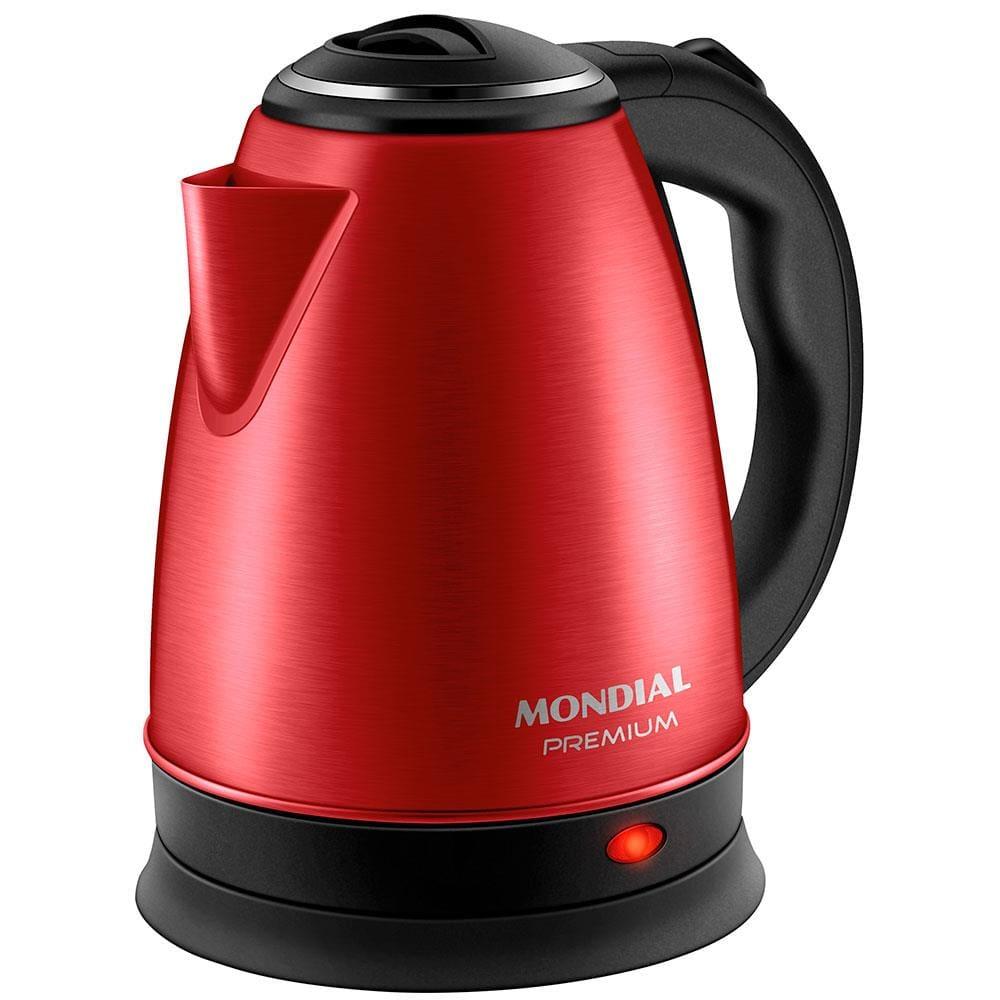 Chaleira Elétrica Mondial CE-06-R 2 Litros 1200W - Vermelha - 1