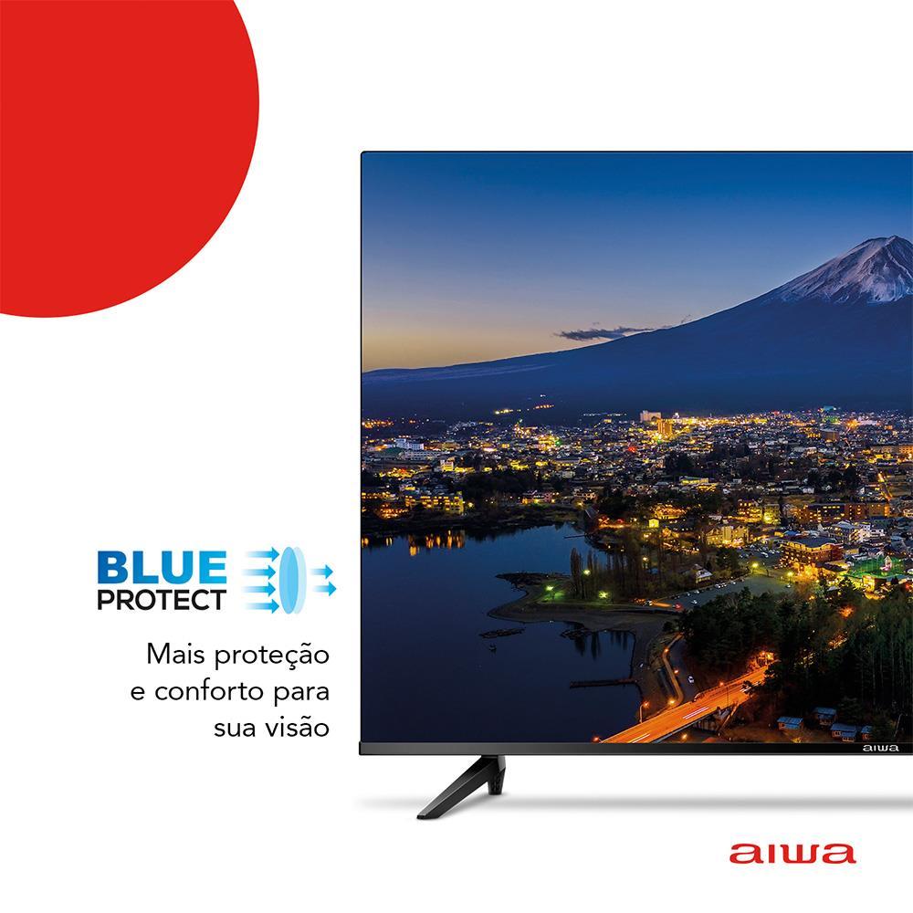 Smart TV 32" Aiwa HD AWS-TV-32-BL-02-A Android, Comando de Voz, Dolby Audio, HDR10, Borda Ultrafina - 5
