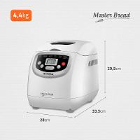 Panificadora Automática Mondial Master Bread NPF-54 com 19 Funções Pré-programadas - Branca - 8