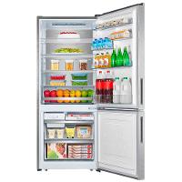 Geladeira Hisense Botton RB-52W Frost Free com Tecnologia Inverter, Portas Reversíveis e Painel Touch 397 L - Inox Look - 3