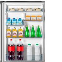 Geladeira Hisense Botton RB-52W Frost Free com Tecnologia Inverter, Portas Reversíveis e Painel Touch 397 L - Inox Look - 5