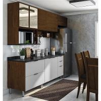 Cozinha Completa Bartira Rubi com 7 Portas e 5 Gavetas - 280cm de largura - 2