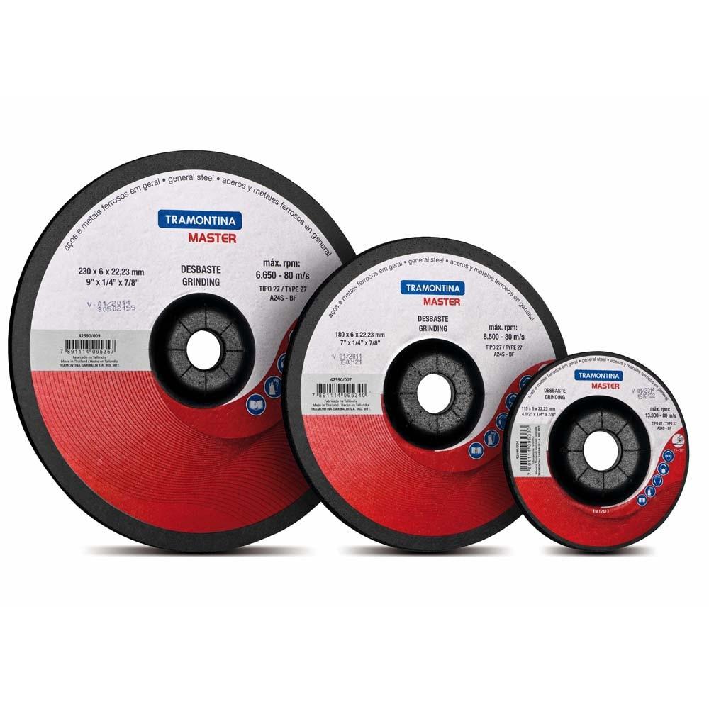 Disco de Desbaste Aço Tramontina 4.1/2" - 1