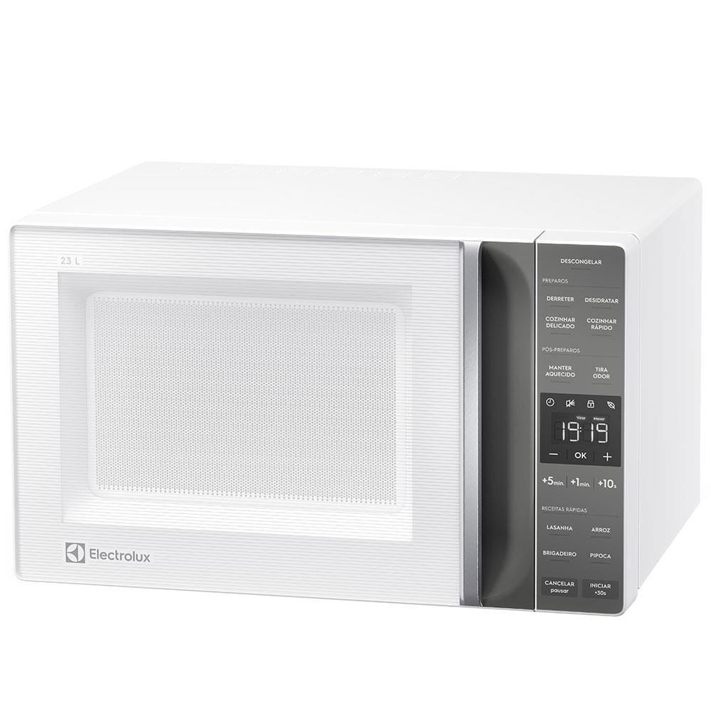 Micro-ondas Electrolux Efficient ME23B Função Manter Aquecido Desidratar Branco 23L - 1