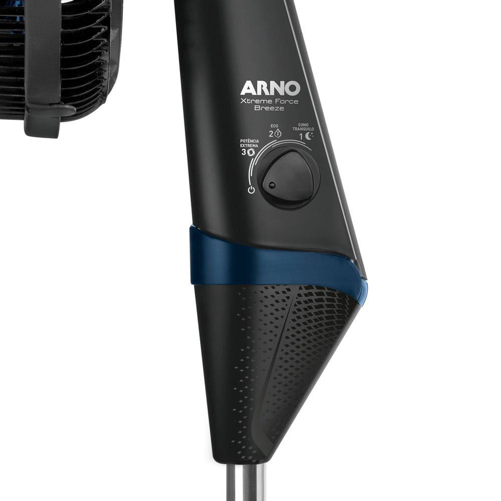 Ventilador de Coluna Arno Xtreme Force Breeze VB52 50 cm com 3 velocidades e 6 Pás – Preto - 4