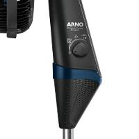 Ventilador de Coluna Arno Xtreme Force Breeze VB52 50 cm com 3 velocidades e 6 Pás – Preto