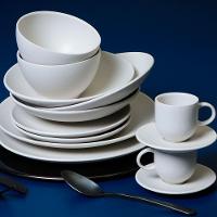 Conjunto com 6 Xícaras e Pires para Café Porto Brasil Coup Vit em Stoneware Cinza - 97 ml - 3