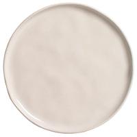 Conjunto com 6 Pratos de Sobremesa Porto Brasil Bio Clay em Stoneware 21,5cm – Areia - 2