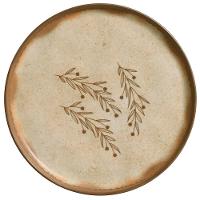 Conjunto com 6 Pratos de Sobremesa Porto Brasil Bio Nativa em Stoneware 21,5cm – Cinza - 2