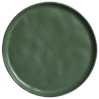 Conjunto com 6 Pratos de Sobremesa Porto Brasil Bio Leaf em Stoneware 21,5cm – Verde - 2