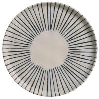 Conjunto com 6 Pratos de Sobremesa Porto Brasil Bio Elemento em Stoneware 21,5cm – Cinza - 2