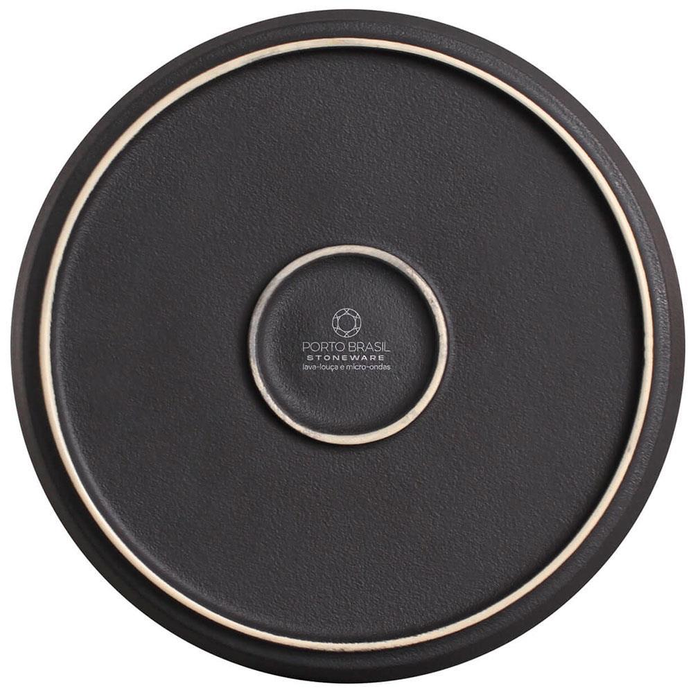 Conjunto com 6 Pratos de Sobremesa Porto Brasil Neo Night Sky em Stoneware 21,5cm – Azul - 2