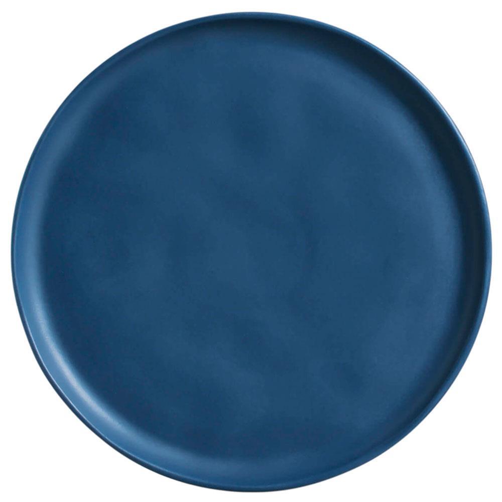 Conjunto com 6 Pratos Rasos Porto Brasil Bio Boreal em Stoneware 27,5 cm – Azul - 2