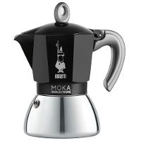 Cafeteira Italiana Bialetti Moka Induction em Alumínio 6 Xícaras – Preta - 1