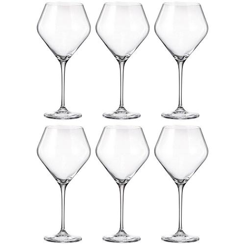 Conjunto de Taças para Vinho Bohemia Loxia 610ml - 6 Peças