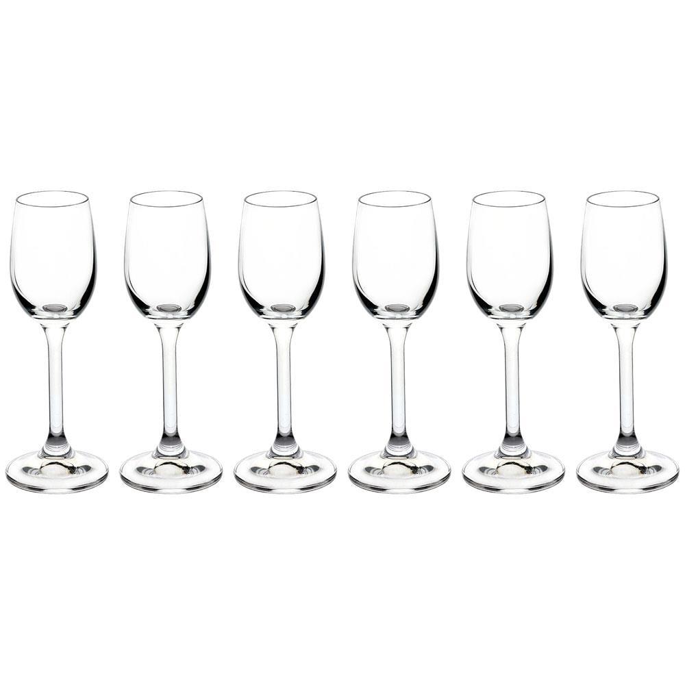 Conjunto de Taças para Licor Bohemia Anna 65 ml em Cristal Ecológico - 6 Peças - 1