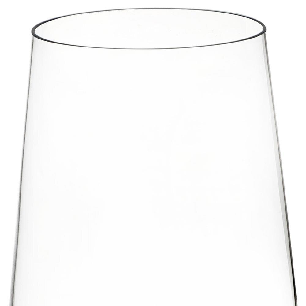 Conjunto de Taças para Champanhe Bohemia Elizabeth em Cristal Ecológico Silver Rim 200 ml – 6 Peças - 5