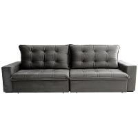 Sofá 3 Lugares Hellen Azure Retrátil/Reclinável, Revestido em Tecido Veludo e 300 cm de Largura - 7