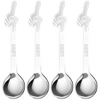 Jogo de Colheres para Café New Omino Bialetti em Aço Inox - 4 Peças - 1