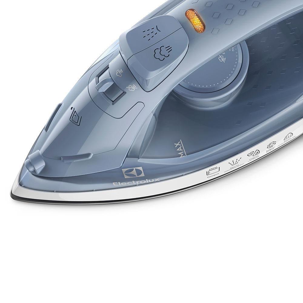 Ferro de Passar a Seco e Vapor Electrolux Efficient ESI10 Base Antiaderente Azul - 6