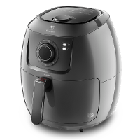 Fritadeira Elétrica Sem Óleo Air Fryer Electrolux Family Efficient Por Rita Lobo EAF50 5L Grafite - 8