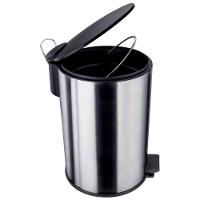 Lixeira Euro Home com Pedal LIX2256-PT em Inox e PP – 12 L - 2