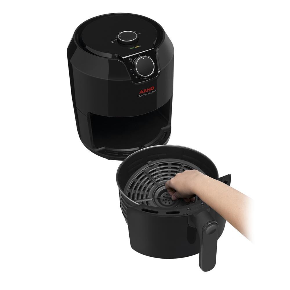 Fritadeira Elétrica Sem Óleo Air Fryer Arno Super BFRY 4,2 L – Preta - 8