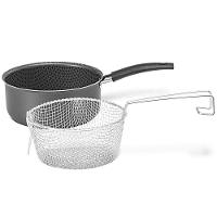 Fritadeira Multiflon Antiaderente com Cesto de Imersão 20cm - Preta - 2