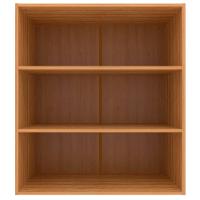 Armário Aéreo Bartira Cristal MDP 15mm com 2 Portas com Vidro e 2 Prateleiras - 80cm de largura - 3