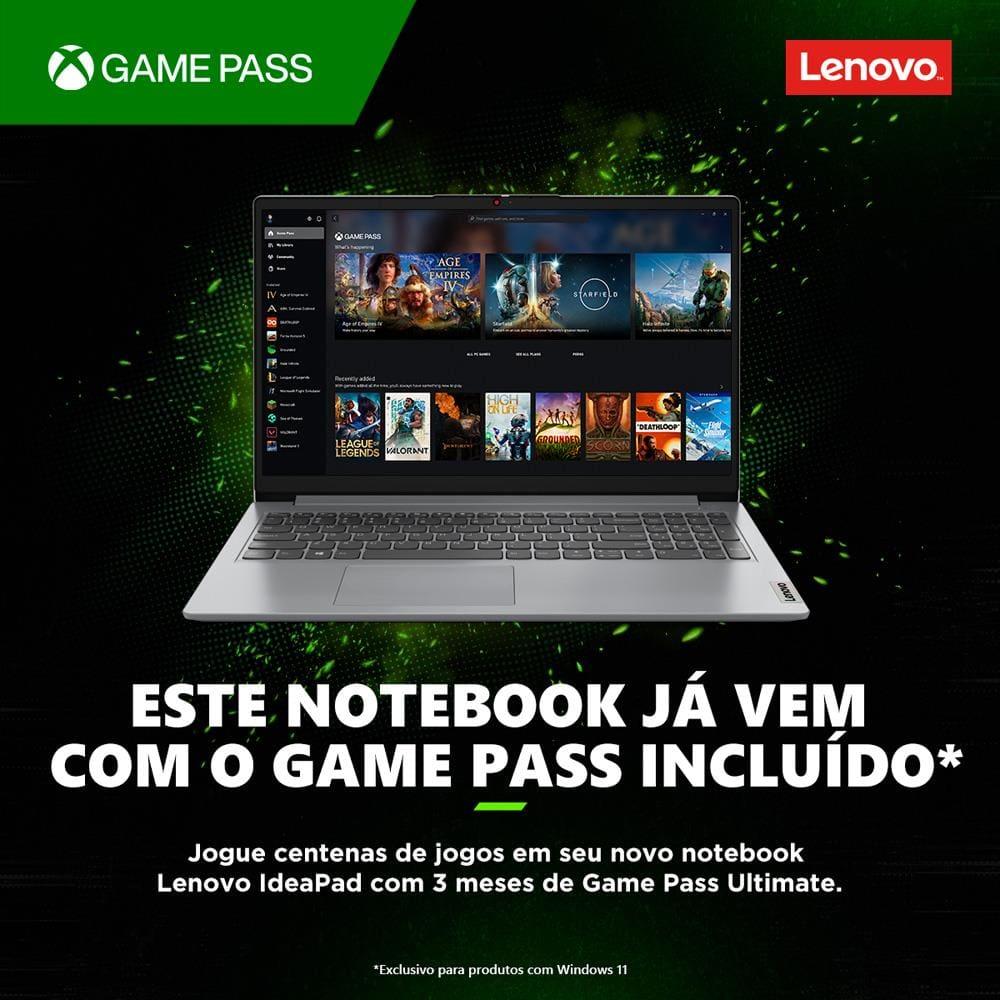 Notebook Lenovo IdeaPad 1i Intel Core i7 12° Geração 12GB RAM 512GB SSD Tela HD 15,6" Windows 11 - 82VY000PBR - 5