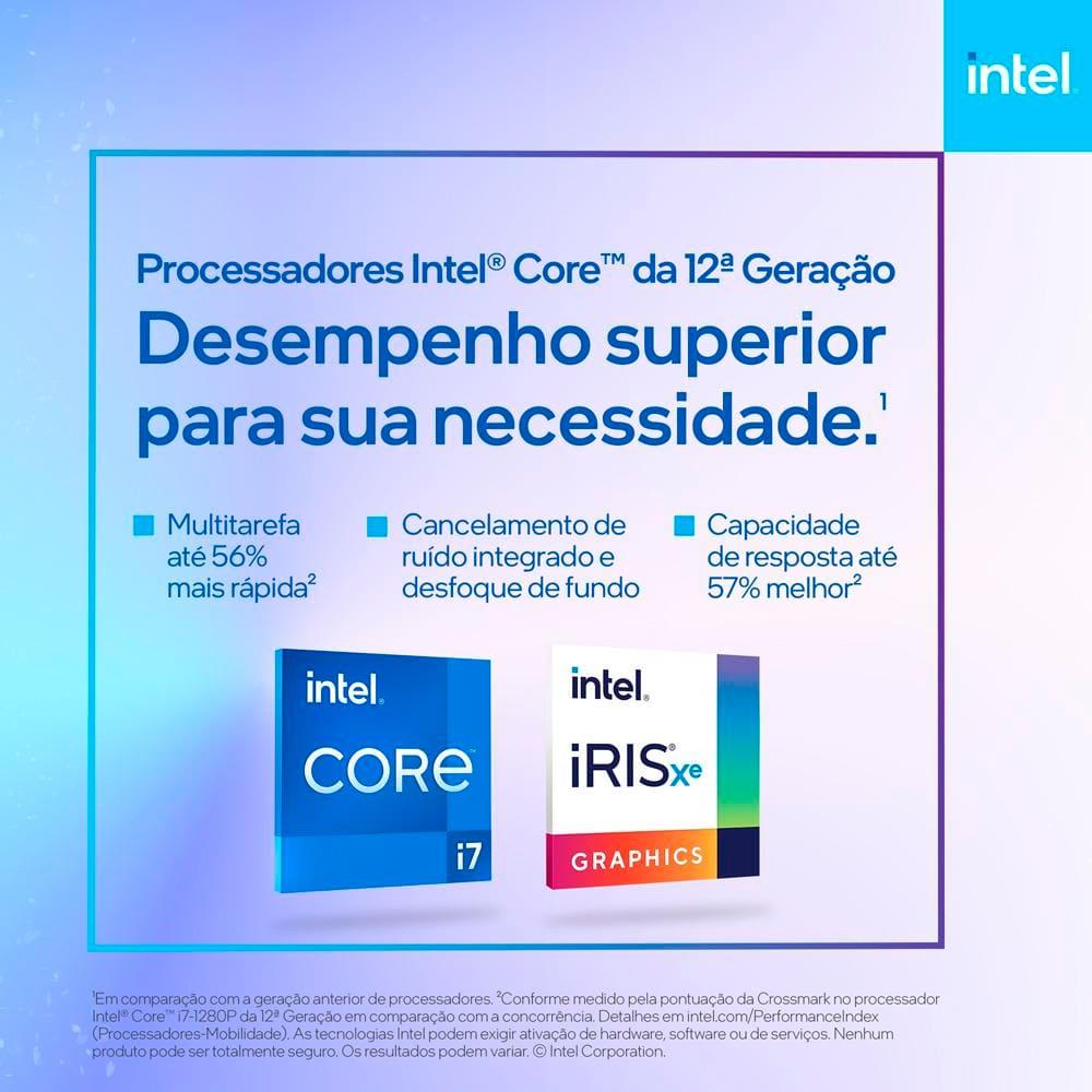 Notebook Lenovo IdeaPad 1i Intel Core i7 12° Geração 12GB RAM 512GB SSD Tela HD 15,6" Windows 11 - 82VY000PBR - 6