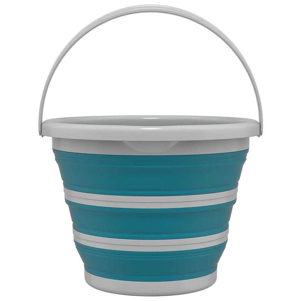 Balde Retrátil FlashLimp 10L - Verde Esmeralda - 1