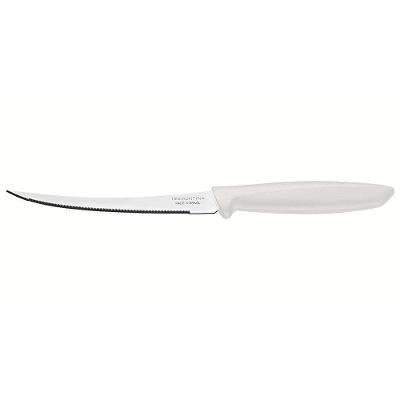 Faca 5" para Tomate Tramontina Plenus em Aço Inox - Off-White