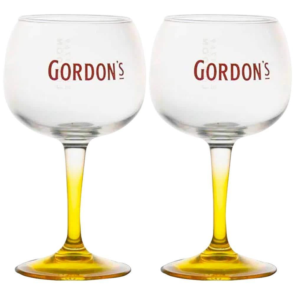Conjunto de Taças para Gin Gordon’s Yellow 600 ml – 2 Peças - 1