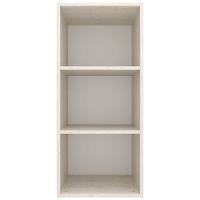 Armário Aéreo Bartira Cristal MDP 15mm com 1 Porta e 2 Prateleiras - 40cm de largura - 3