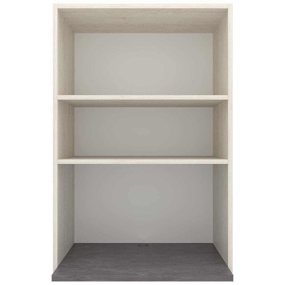 Armário Aéreo Bartira Cristal MDP 15mm com Nicho para Micro-ondas e 1 Porta - 60cm de largura - 3