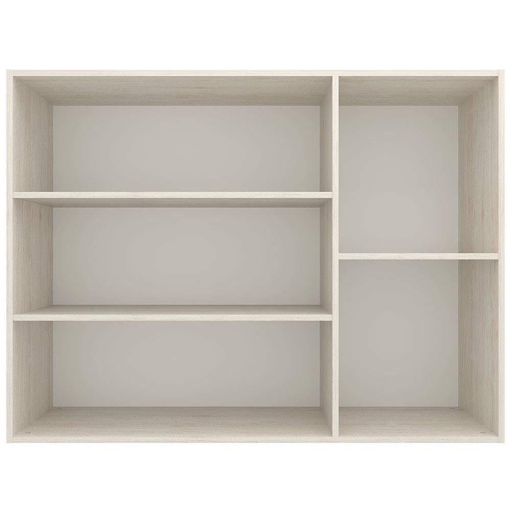 Armário Aéreo Bartira Cristal MDP 15mm com 3 Portas e 3 Prateleiras - 120cm de largura - 3