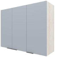 Armário Aéreo Bartira Cristal MDP 15mm com 3 Portas e 3 Prateleiras - 120cm de largura - 2