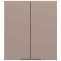 Armário Aéreo Bartira Cristal MDP 15mm com 2 Portas e 2 Prateleiras - 80cm de largura - 1